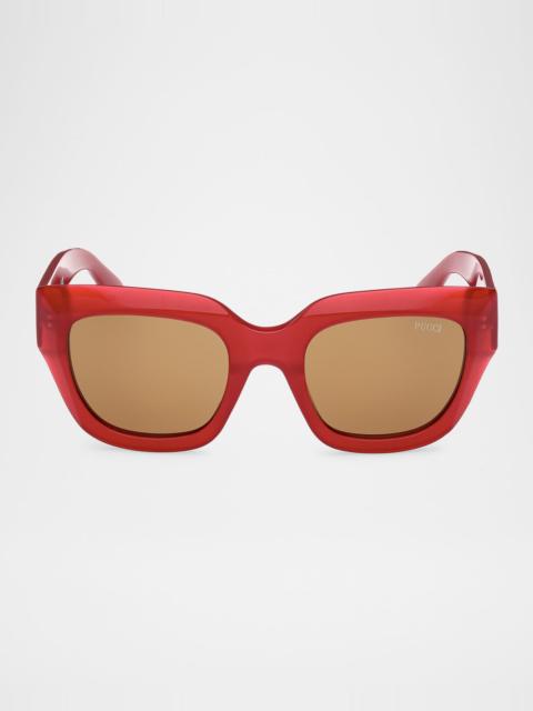 PUCCI Butterfly Acetate Sunglasses