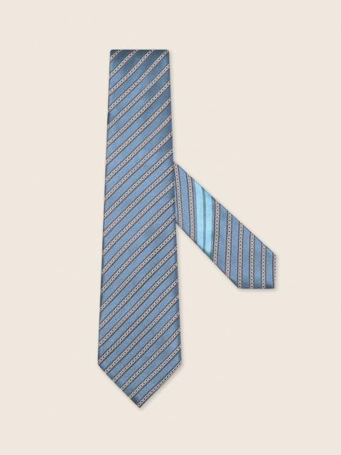 ZEGNA LIGHT BLUE SILK TIE