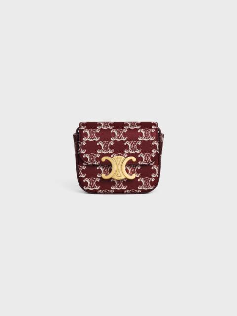 CELINE MINI CLAUDE in TRIOMPHE CANVAS TWO-TONE