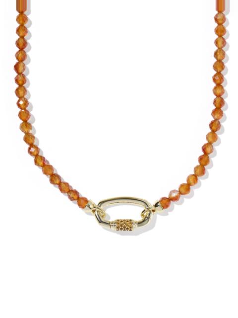 KENDRA SCOTT Emery Gold Beaded Strand Necklace