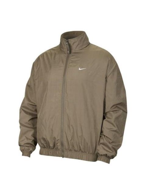 Nike Lab Athleisure Casual Sports Reflective mesh Woven Jacket Gray DA0311-081
