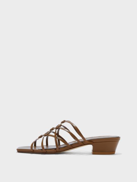 Aeyde Talha Square-Toe Sandals