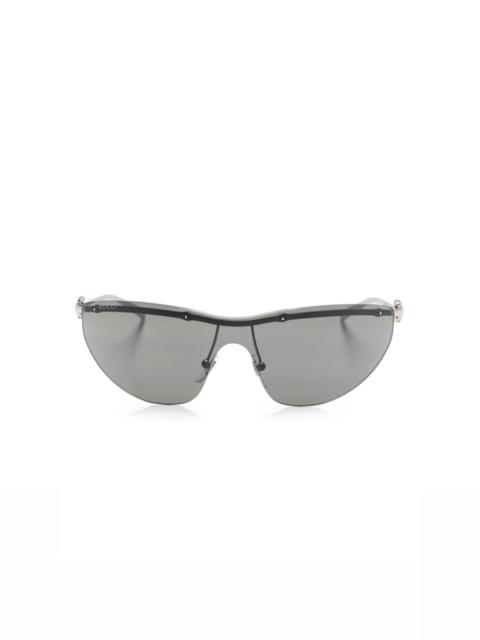 shield-frame sunglasses