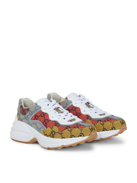 GUCCI Rhyton GG Multicolour sneakers