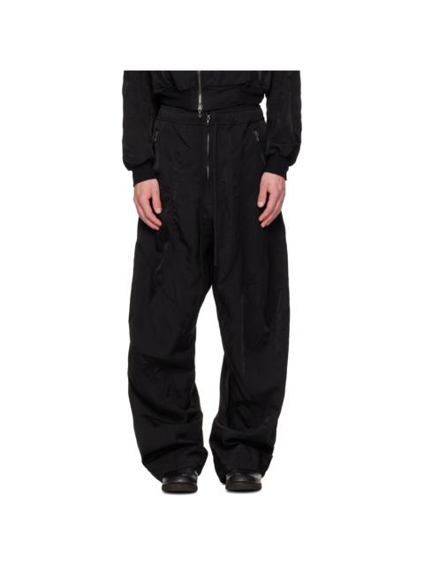 Julius Black Tourer Wide Trousers