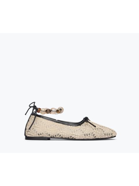 FRĒDA SALVADOR FS X LORNA MURRAY JADA SQUARE TOE BALLET FLAT