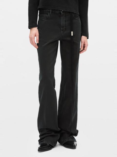 Ann Demeulemeester Vive 5-Pockets Straight Leg Trousers