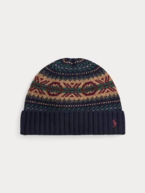 Polo Ralph Lauren Fair Isle Wool-Blend Beanie
