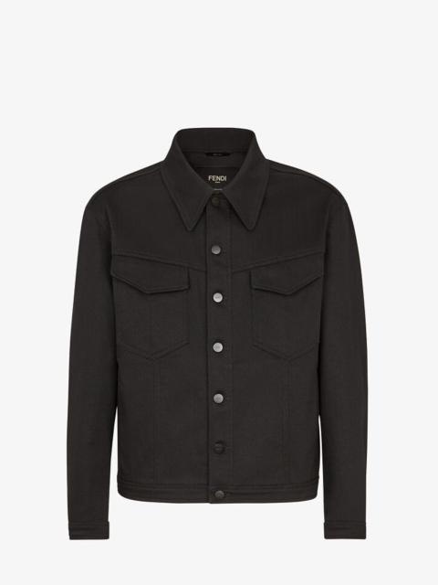 FENDI Black canvas jacket