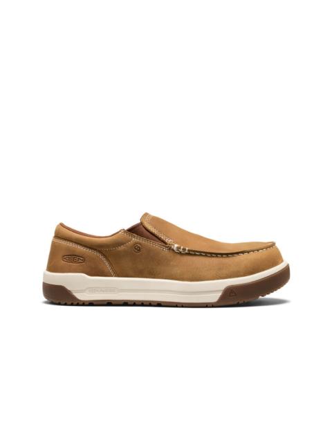 KEEN Men's Gibson Slip-On Work Shoe (Carbon Toe)