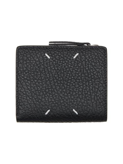 Maison Margiela Black Four Stitches Wallet