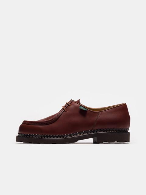 Michael Moc Lace-Up Shoe in Maroon