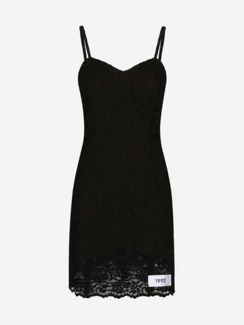 【関税＆送料込み】Dolce & Gabbana Abito Dolce & Gabbana Short slip dress with Dolce&Gabbana tag