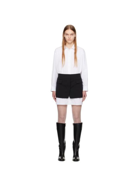 JUUN.J long-sleeve panelled 티셔츠