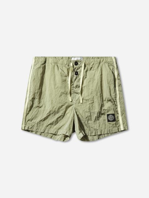 Stone Island Men's Nylon Metal Swim Shorts Lemon