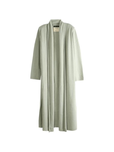 FRENCKENBERGER shawl-collar floor-length cardigan