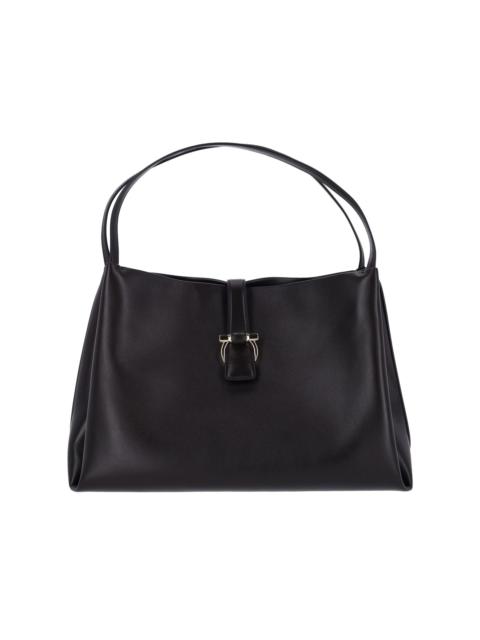 FERRAGAMO "GANCINI" TOTE BAG