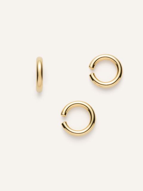 MAGDA BUTRYM Gold-plated hoop cuff set