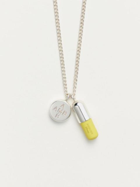 Ambush sterling silver Pill charm necklace