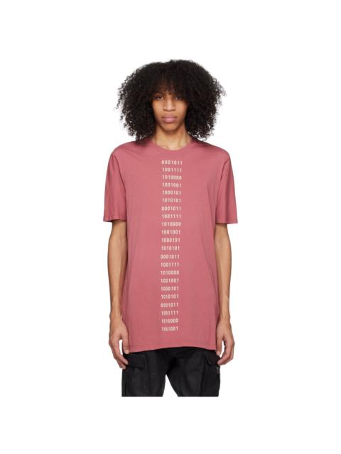 11 by Boris Bidjan Saberi Pink Garment-Dyed T-Shirt