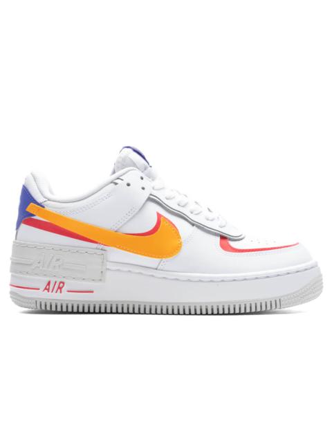 Nike WOMEN'S AF1 SHADOW - WHITE/SUNDIAL/SIREN RED/PHOTON DUST