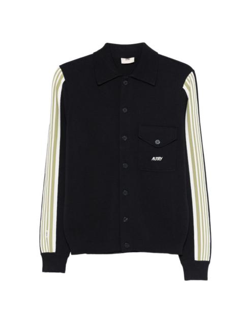 AUTRY striped pocket jacket