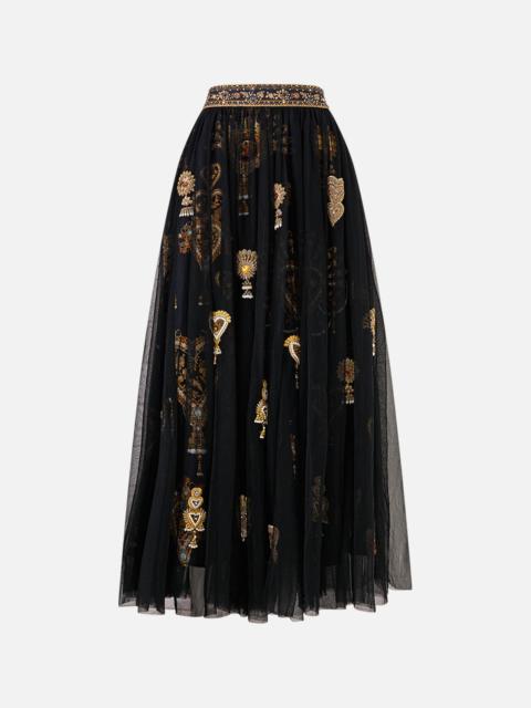 CAMILLA MIDI TULLE SKIRT