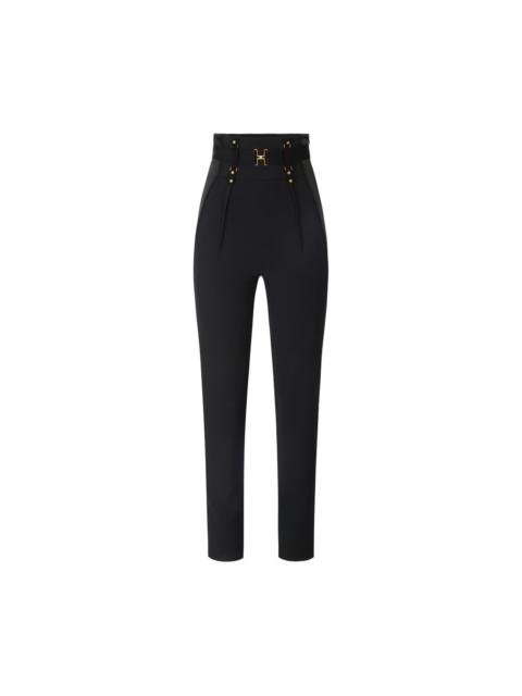 ELISABETTA FRANCHI High-waisted skinny trousers