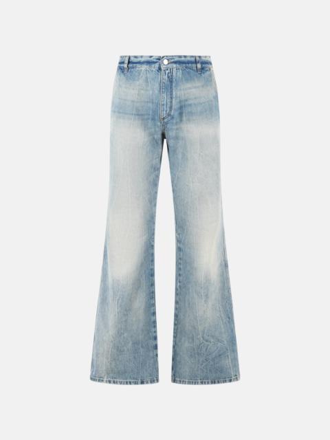 'BOOT CUT' LIGHT BLUE DENIM JEANS