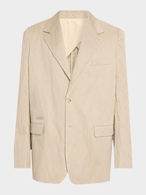 WILLY CHAVARRIA Men's Chuco Oversized Fit Blazer