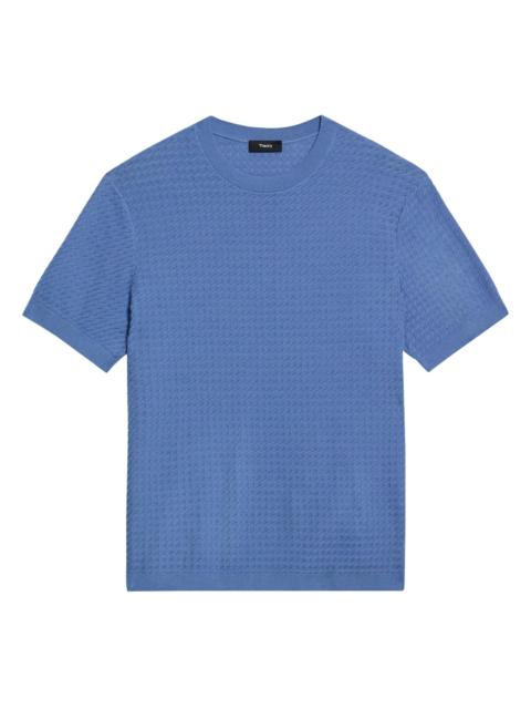 Theory Men's Damian Tactile Cotton T-Shirt - Morel