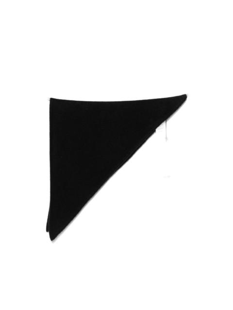 ALMADA LABEL triangular knitted scarf