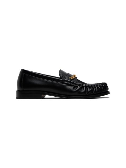 ERNEST W. BAKER Black Chain Loafers