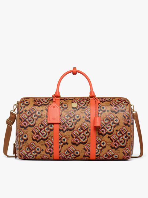 MCM Ottomar Weekender Bag in Disco Visetos