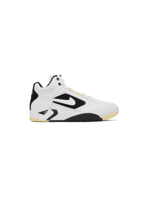Nike 항공 비행 라이트 중앙 "White/Lemon/Black/White"스니커