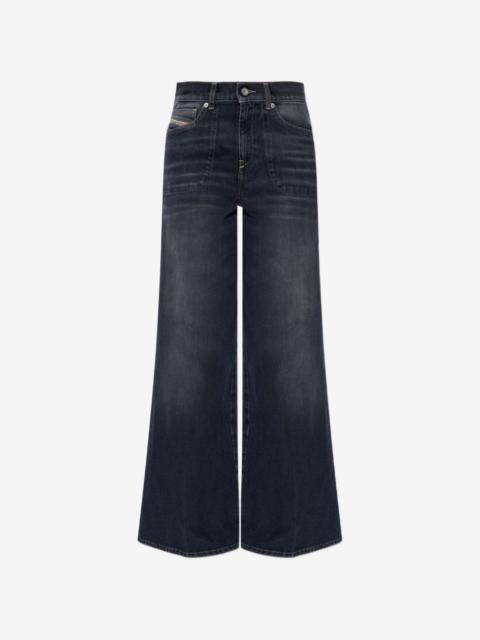 Diesel 1978 D-Akemi-F wide-leg jeans