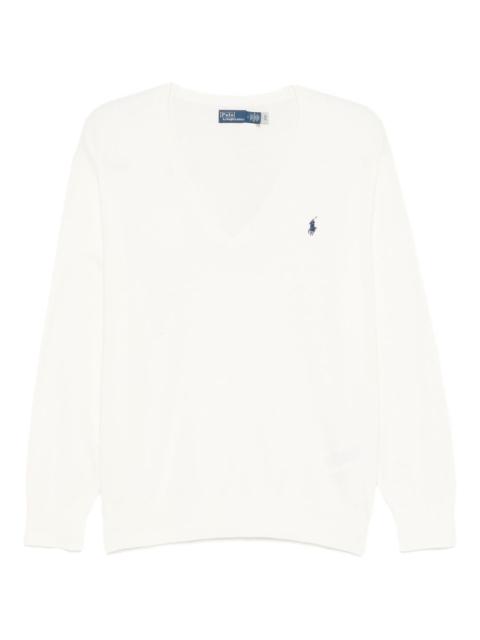 Polo Ralph Lauren logo-embroidered sweater