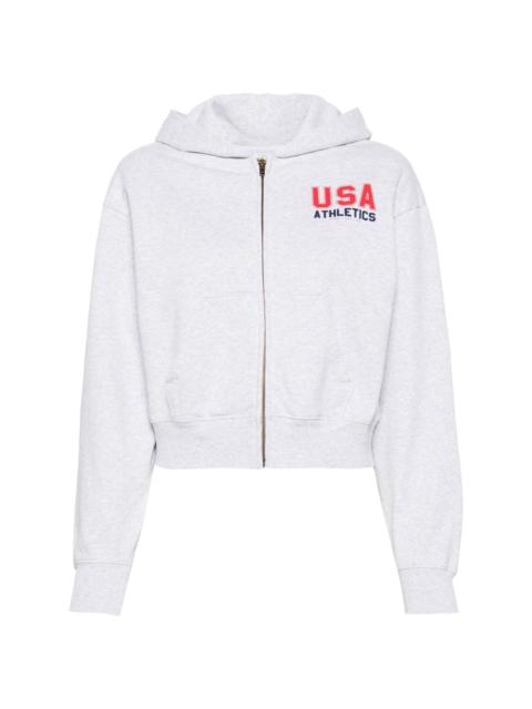 Sporty & Rich zip-up hoodie
