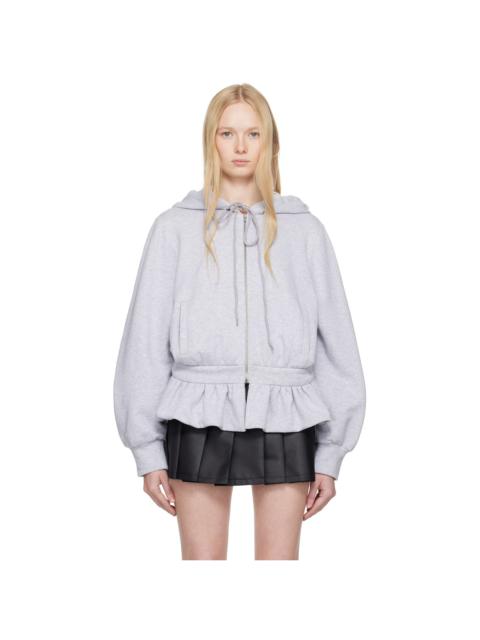 FIDAN NOVRUZOVA Gray Eska Hoodie