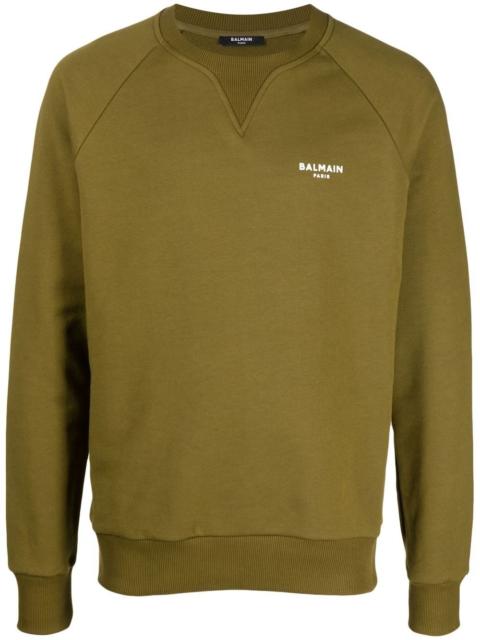 Balmain logo-print sweatshirt