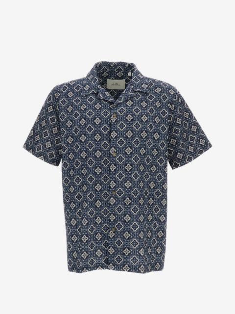 Les Deux Lukas Arabesque short-sleeve shirt