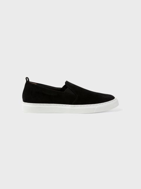 Suede Slip on Trainer