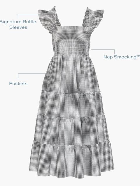 Hill House Home The Ellie Nap Dress - Black/Sand Gingham