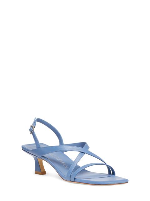 Stuart Weitzman Oasis 50 Kitten Heel Slingback Sandal