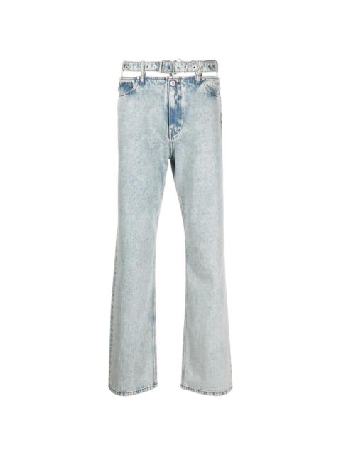 Jean straight-leg jeans
