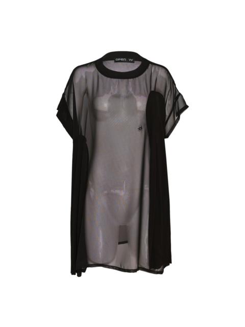 OPEN YY Sheer Convertible Dress