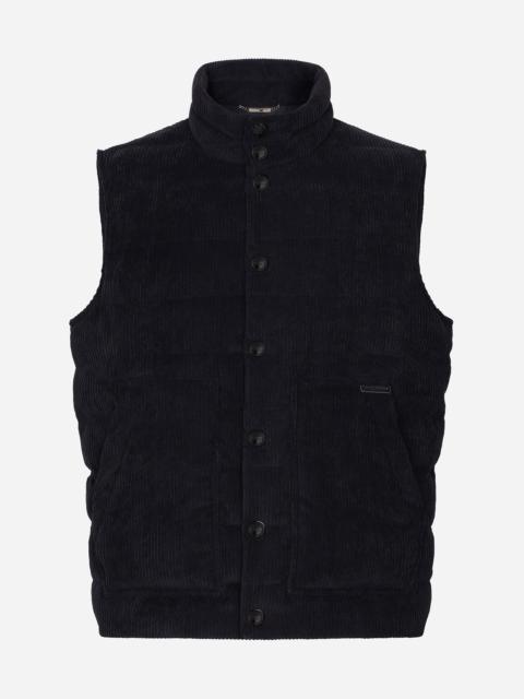 Padded lined vest