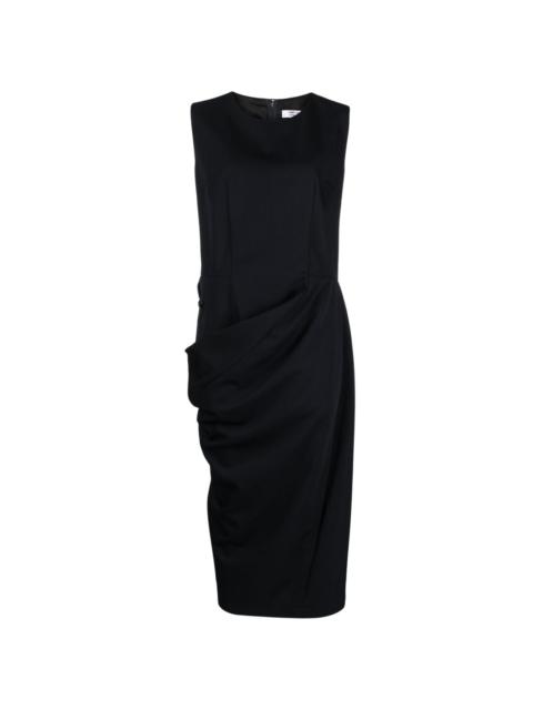 Comme des Garçons Comme des Garçons round-neck sleeveless midi dress