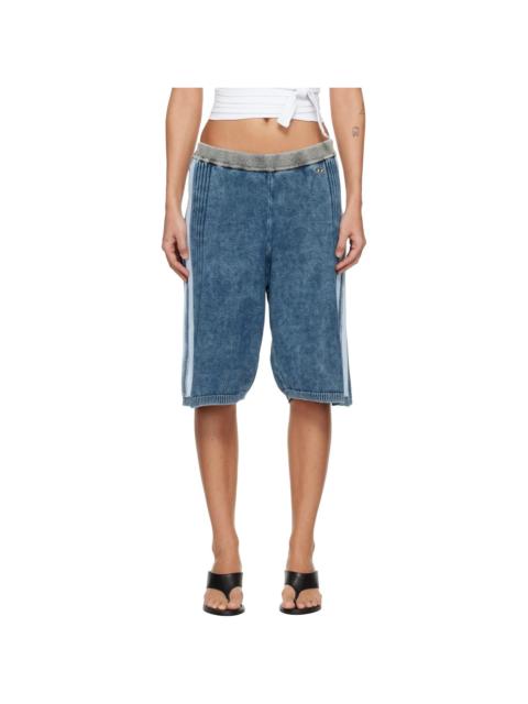 Diesel Blue M-Esther Shorts