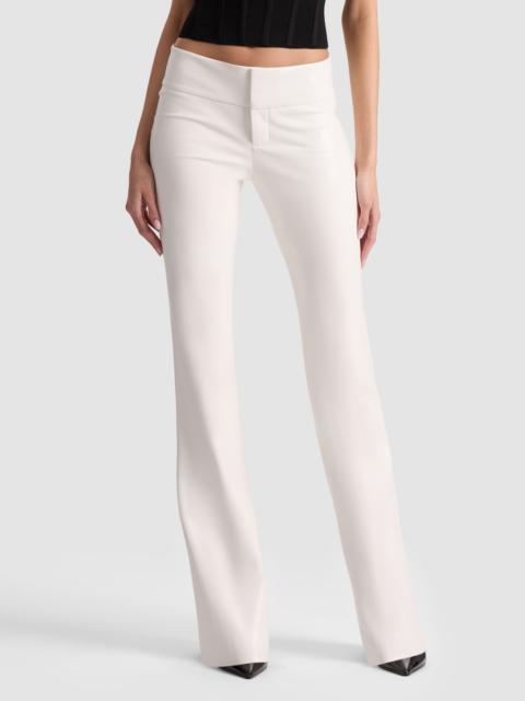 Alice + Olivia OLIVIA VEGAN BOOTCUT PANT